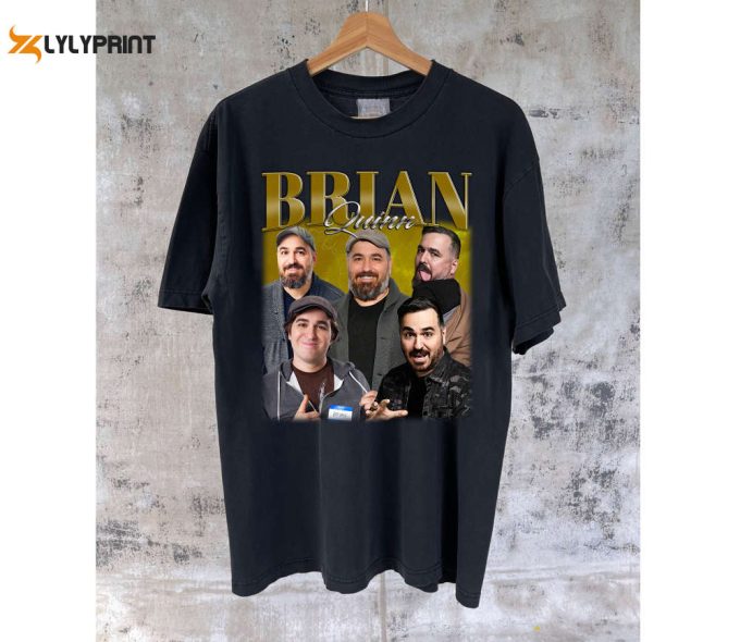 Retro Brian Quinn T-Shirt: Unisex Famous College Shirt &Amp;Amp; Sweater With Engaging Style 1