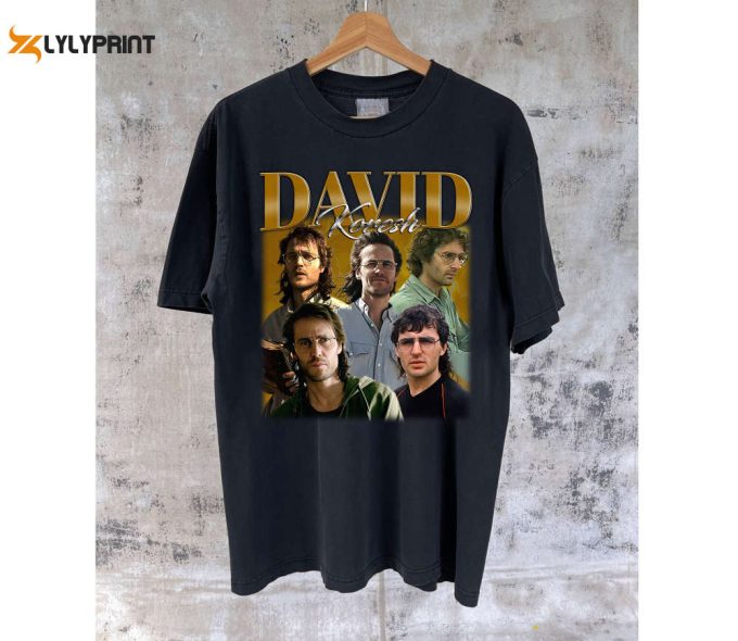 Retro David Koresh Shirts: Vintage Tee T-Shirt Hoodie &Amp;Amp; Sweatshirt – Casual Stylish &Amp;Amp; Unique 1