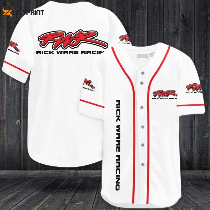 Rick Ware Racing Baseball Jersey - Gift For Men Women 1