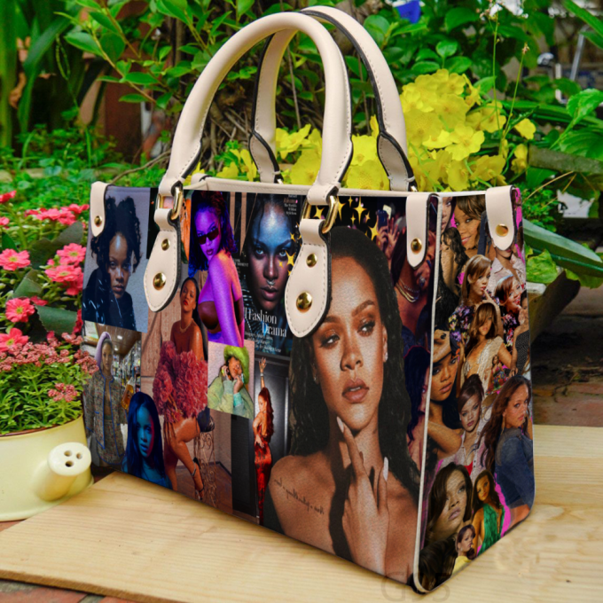 Rihanna Lover Leather Hand Bag Gift For Women'S Day Gift For Women S Day - Stylish G95 2