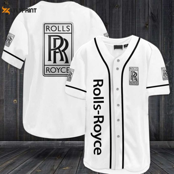 Rolls Royce Baseball Jersey - Gift For Men Women 1