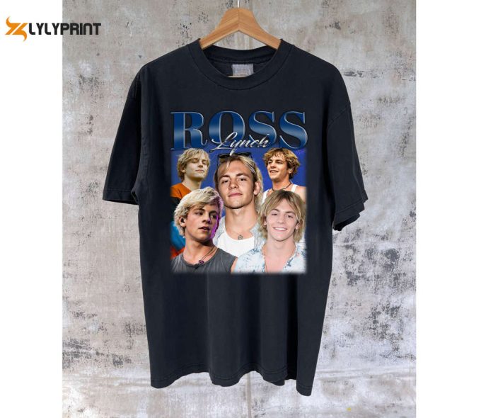 Ross Lynch T-Shirt: Trendy Unisex Tee For Men Ideal Gifts Ross Lynch Shirt &Amp;Amp; Sweater 1