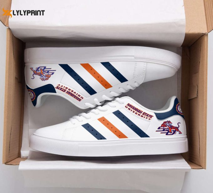 Savannah State Tigers Skate Shoes For Men Women Fans Giftv 1