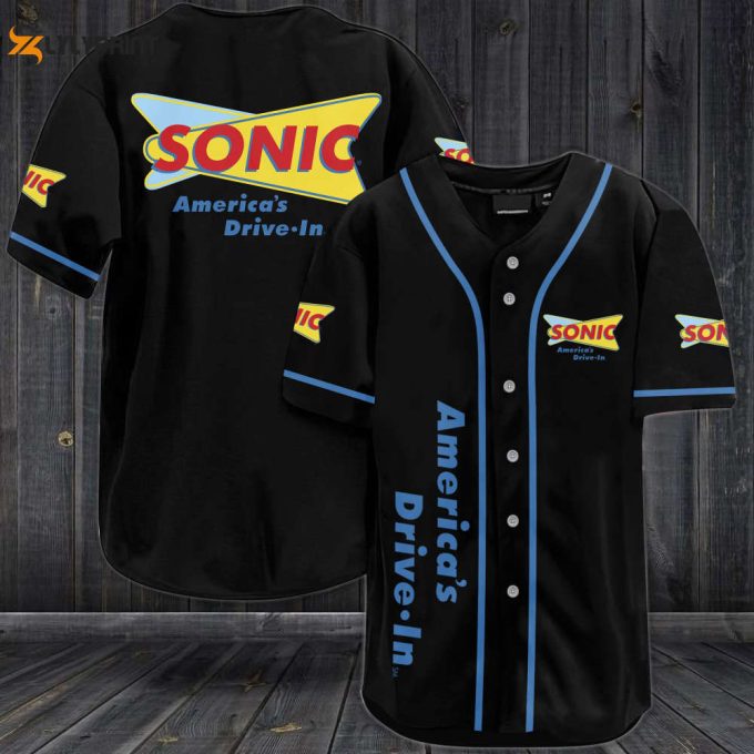 Sonic America'S Drive-In Baseball Jersey 1