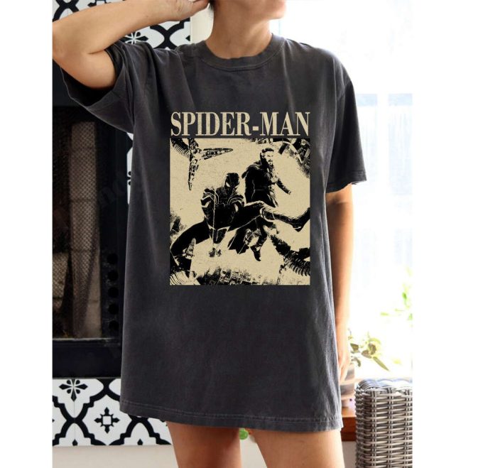 Spider Man Retro Movie T-Shirt: Vintage Unisex Tee &Amp; Hoodie 2