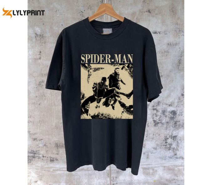 Spider Man Retro Movie T-Shirt: Vintage Unisex Tee &Amp;Amp; Hoodie 1