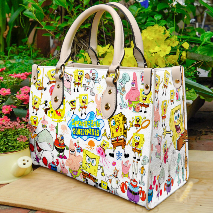 Shop Spongebob Squarepants Hand Bag Gift For Women'S Day - Perfect Women S Day Gift G95 2