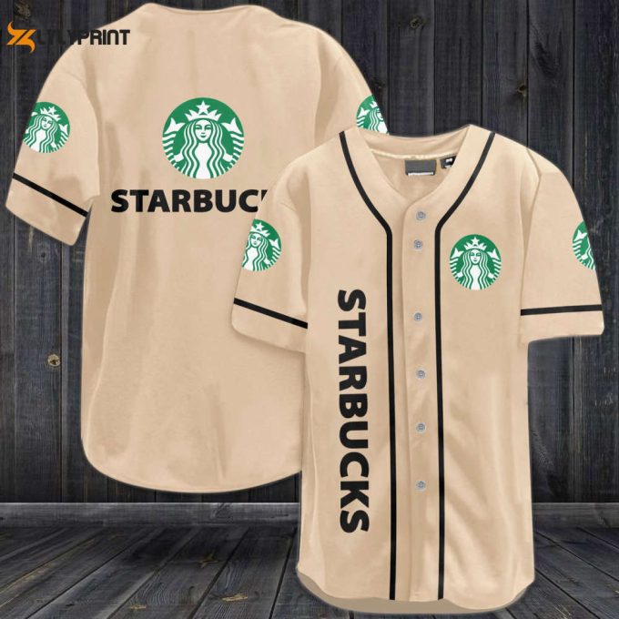 Starbucks Baseball Jersey - Gift For Men Women 1