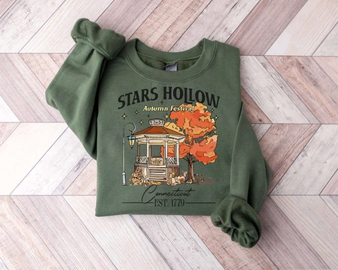 Stars Hollow Shirt, Stars Hollow Tshirt,Vintage Stars Hollow T-Shirt: Gilmore Girls Collector'S Tee,Stars Hollow Gilmore Girls Retro Apparel 2