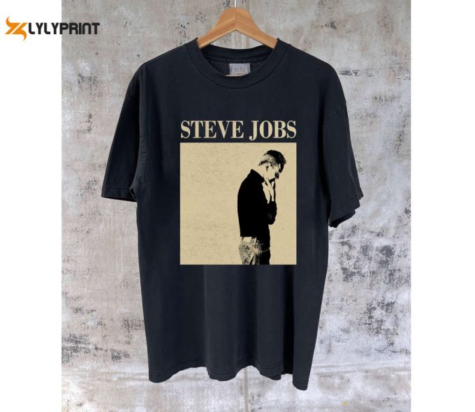 Steve Jobs Movie Merch: T-Shirt Hoodie Sweater Retro Unisex Trendy Sweatshirt &Amp;Amp; Couples Tee 1