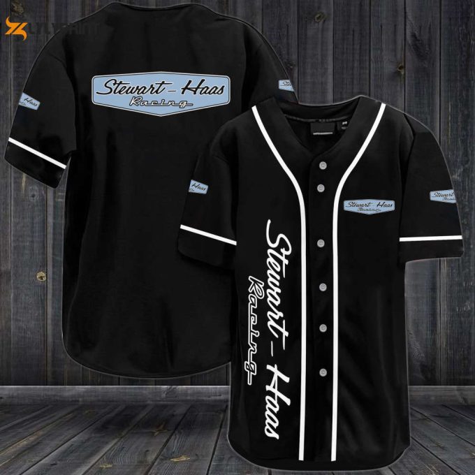 Stewart-Haas Racing Baseball Jersey – Gift For Men Women