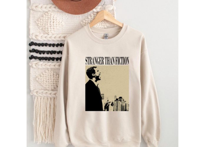 Stranger Than Fiction T-Shirt Hoodie &Amp; Sweater: Retro Unisex Trendy Sweatshirt &Amp; Couples Tee 2