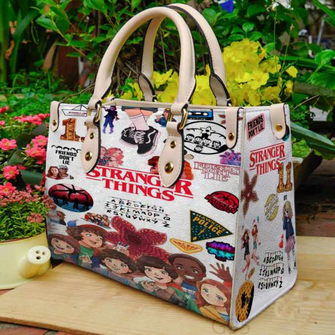 Stranger Things Leather Hand Bag Gift For Women'S Day - Unique Women S Day Gift G95 2