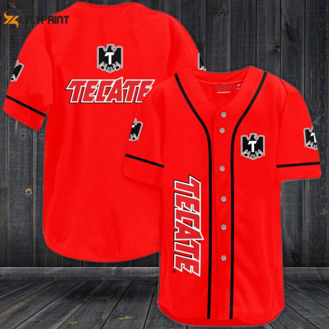 Tecate All Over Print Unisex Baseball Jersey 1