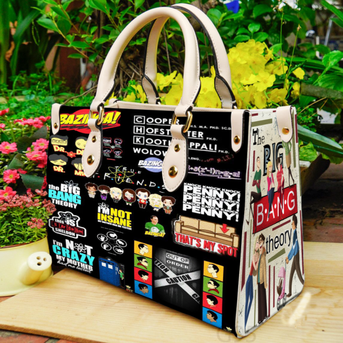 The Big Bang Theory Leather Hand Bag Gift For Women'S Day - Perfect Women S Day Gift G95 2