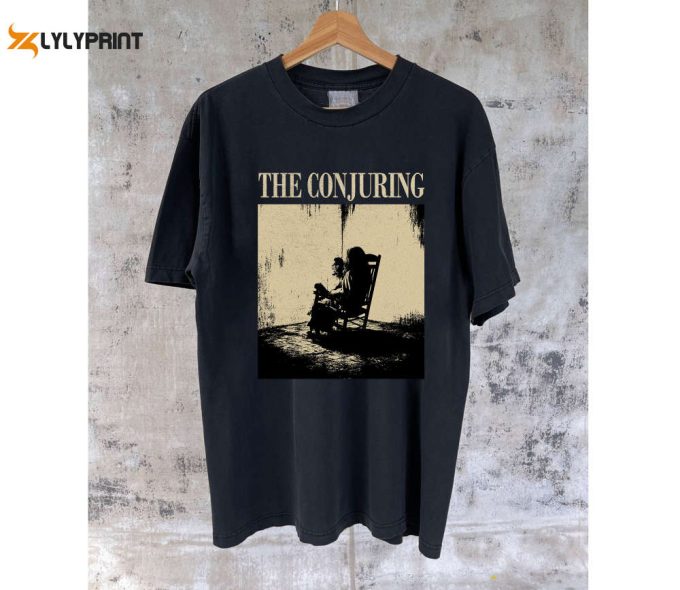 The Conjuring Movie T-Shirt Hoodie &Amp;Amp; Sweater - Retro Unisex Tee Trendy Sweatshirt &Amp;Amp; Couples Apparel 1