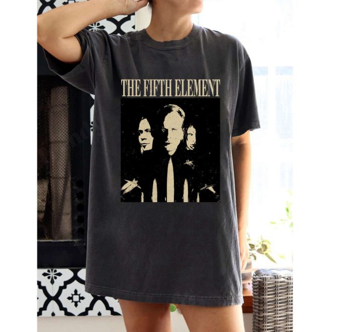 The Fifth Element Vintage T-Shirt: Movie Shirt Hoodie Tee – Shop Now! 2