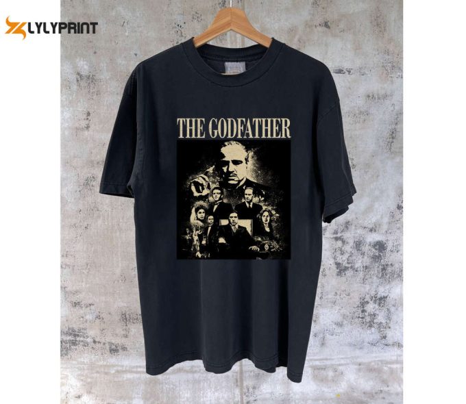 The Godfather T-Shirt: Movie-Inspired Retro Unisex Tee Shirt And Hoodie 1