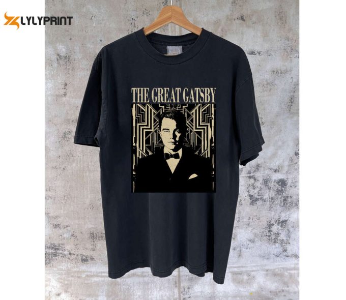 The Great Gatsby Merch: T-Shirt Hoodie &Amp;Amp; Retro Tee Movie-Inspired Shirt 1