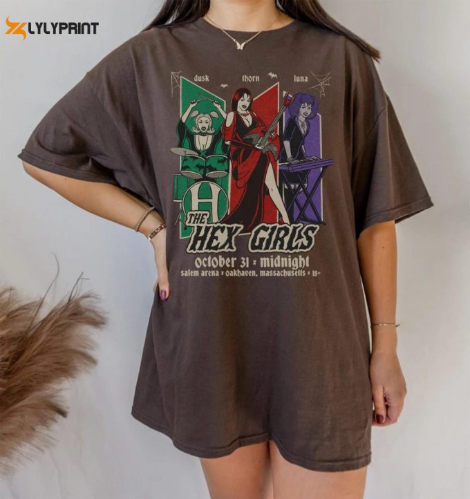 The Hex Girls Inspired Tee, The Hex Girls Rock Band Music T-Shirt 1