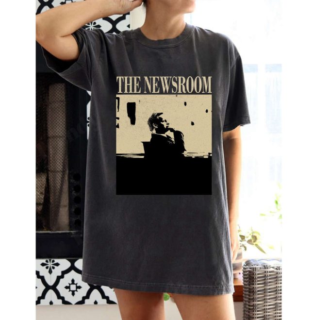 Official The Newsroom Movie T-Shirt: Black Tee Hoodie &Amp; Shirt Collection 2