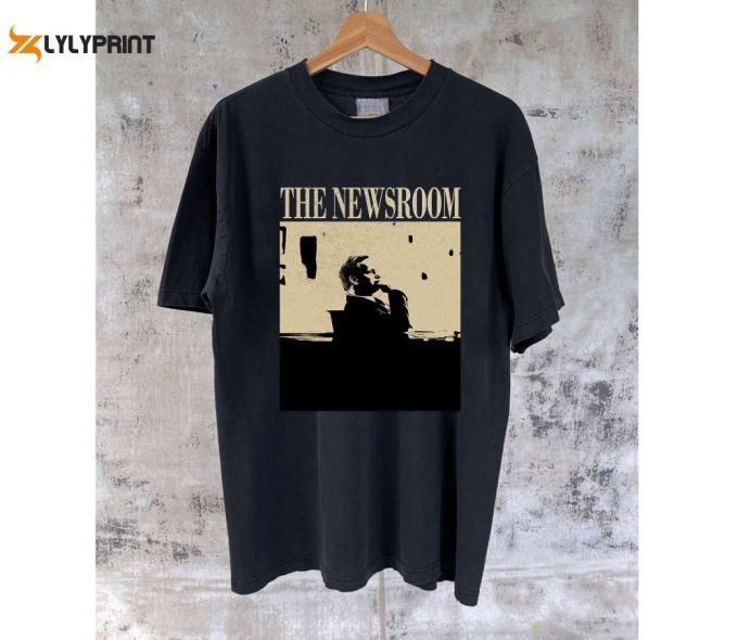 Official The Newsroom Movie T-Shirt: Black Tee Hoodie &Amp;Amp; Shirt Collection 1