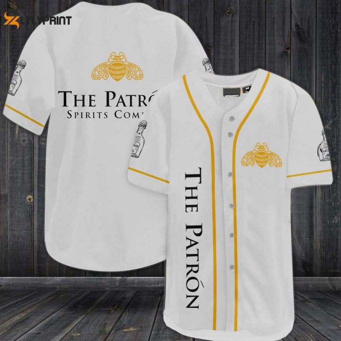 The Patron Whiskey Baseball Jersey 1