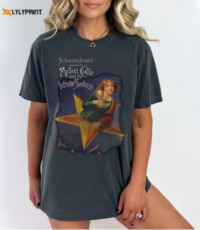 The Smashing Pumpkins T Shirt 90S Smashing Pumpkins Rock Tee The Smashing Pumpkins Mellon Collie And The Infinite Sadness 1