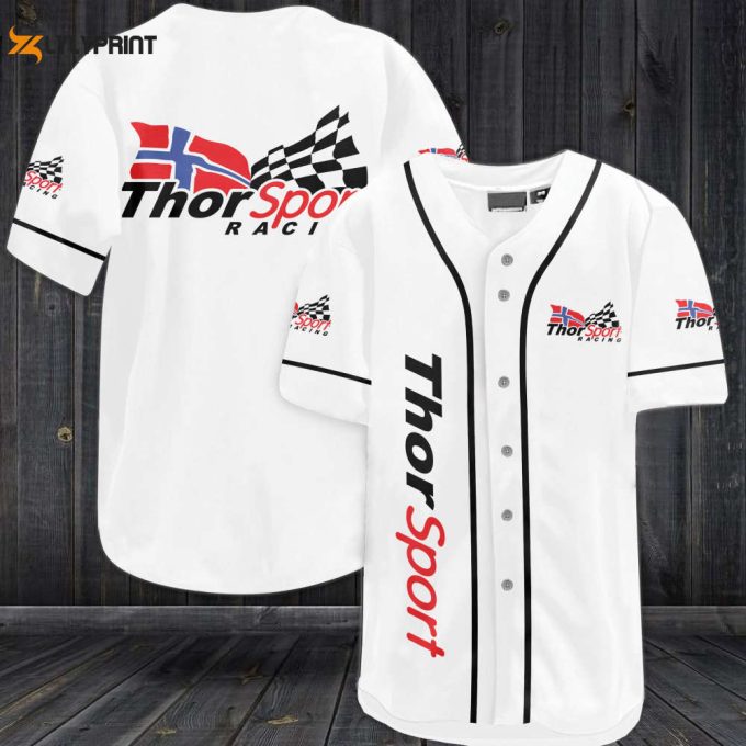 Thor Sport Racing Baseball Jersey 1