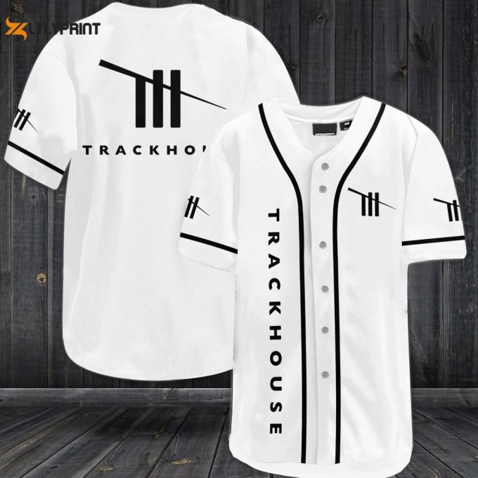 Trackhouse Racing Team Baseball Jersey 1