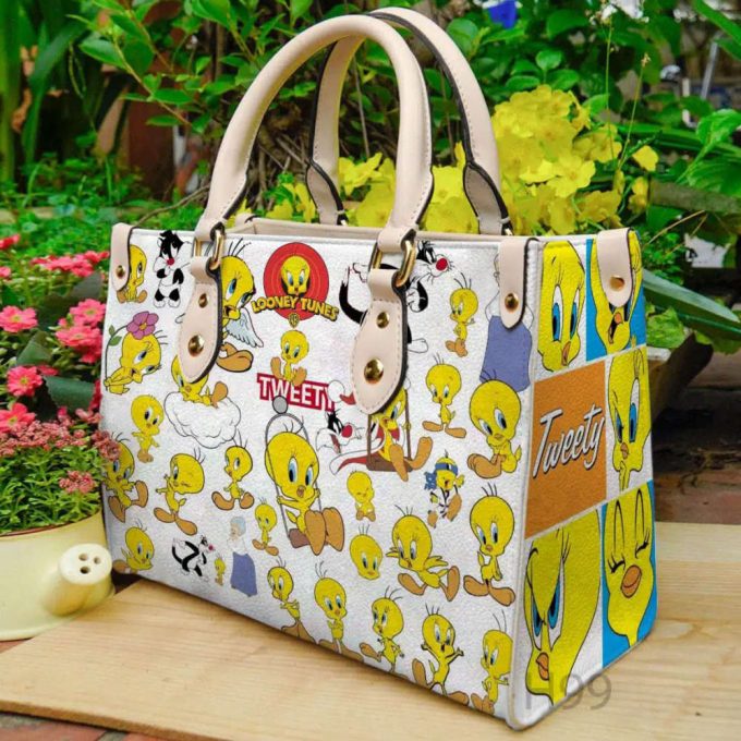 Tweety 1 Leather Handbag Gift For Women 3