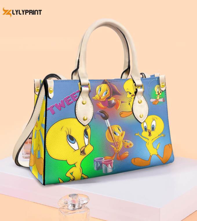 Tweety Bird Leather Handbag Gift For Women ? 1