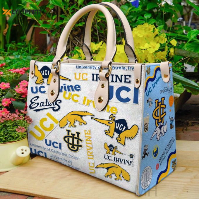 Uc Irvine Anteaters Leather Handbag Gift For Women 1