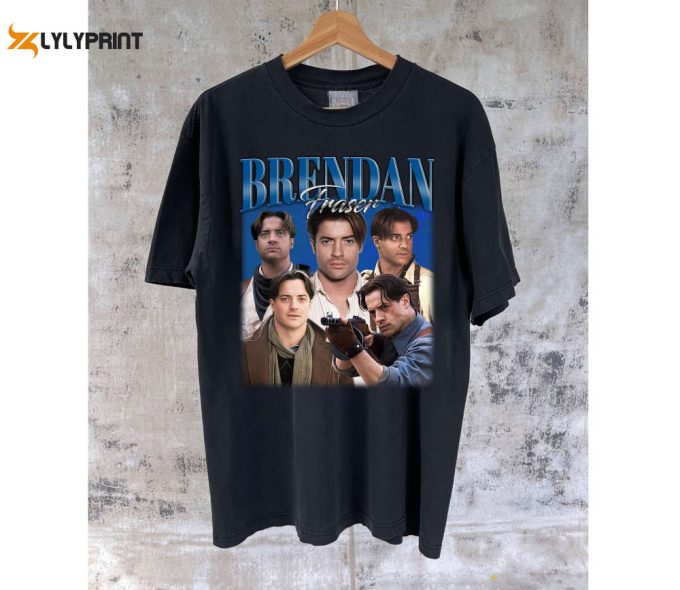 Unisex Brendan Fraser T-Shirt: Trendy Movie Shirt &Amp;Amp; Sweater For Ultimate Fans! 1