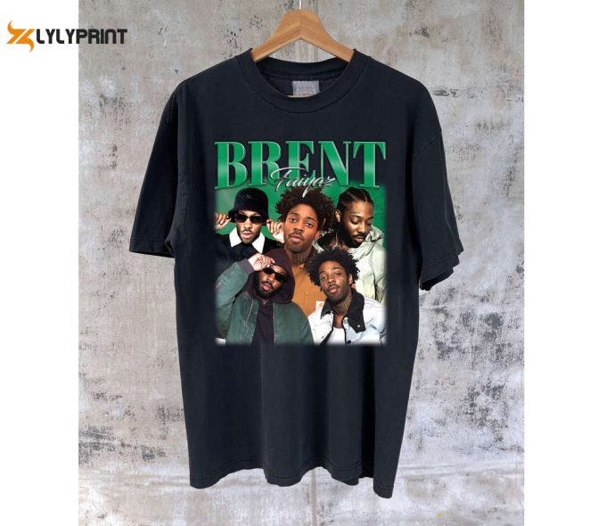 Shop Unisex Brent Faiyaz T-Shirts Sweaters &Amp;Amp; Tees - Famous Actor Shirt 1