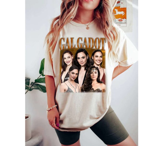 Vintage Gal Gadot T-Shirt: Unisex Tee Sweater &Amp; More Classic Movie Gift 2