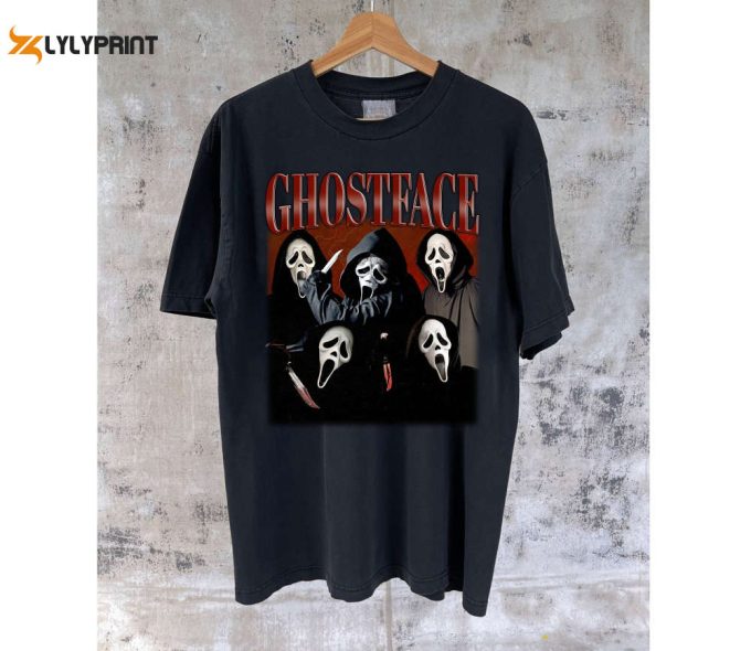 Ghostface T-Shirt: Unisex Shirt &Amp;Amp; Sweater For Men - Unique Gift Tees 1