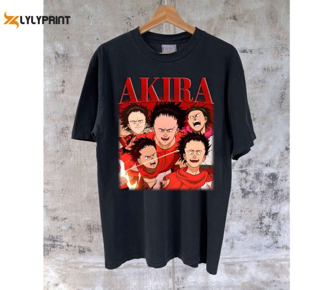 Vintage Akira T-Shirt: Classic Anime Tee &Amp;Amp; Cult Movie Homage 1