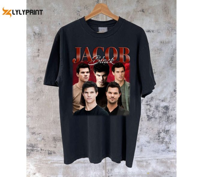 Vintage Jacob Black T-Shirt: Classic Movie Tees &Amp;Amp; Sweater - Limited Edition 1