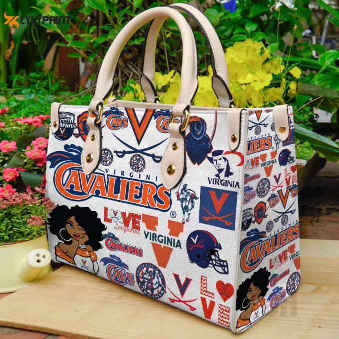 Virginia Cavaliers 1 Leather Handbag Gift For Women 1