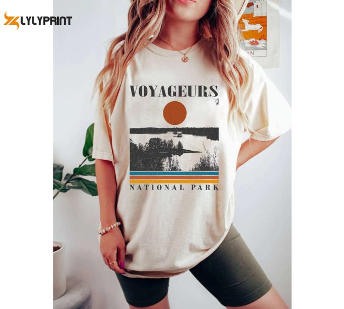 Voyageurs Travel T-Shirt: Minnesota Gifts For Dad And Him Voyageurs Sweatshirt Hoodie 1