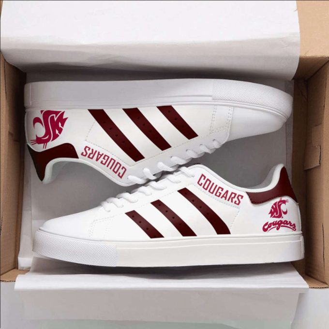 Washington State Cougars Skate Shoes For Men Women Fans Gift 2