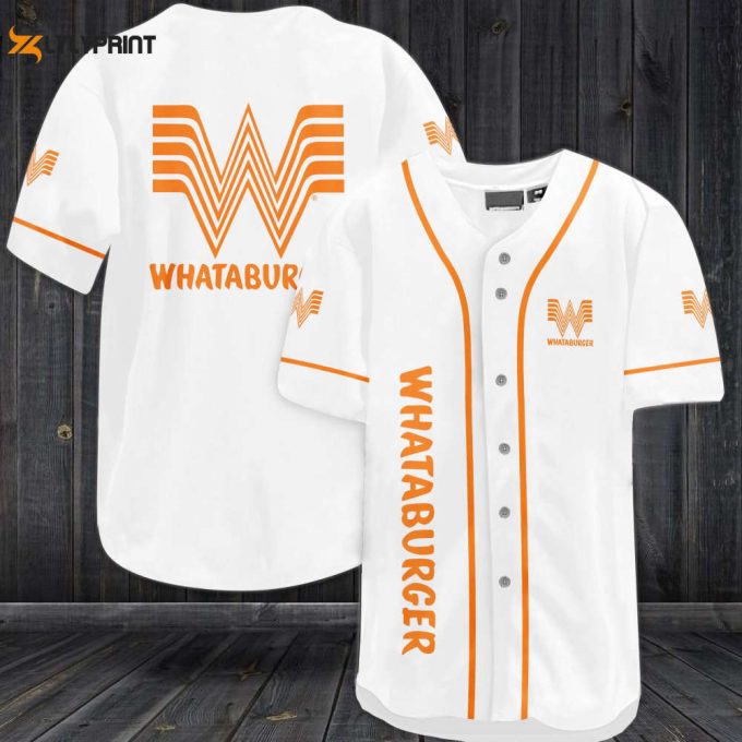 Whataburger Baseball Jersey 1