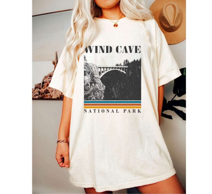 Explore Wind Cave National Park With Our Dakota Travel T-Shirt - Perfect Gift For Him! 2