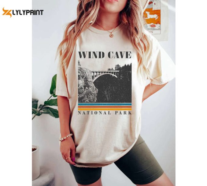 Explore Wind Cave National Park With Our Dakota Travel T-Shirt - Perfect Gift For Him! 1