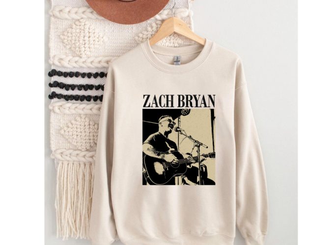 Zach Bryan Movie T-Shirt Hoodie &Amp; Sweater: Cult Retro Film Gifts 2