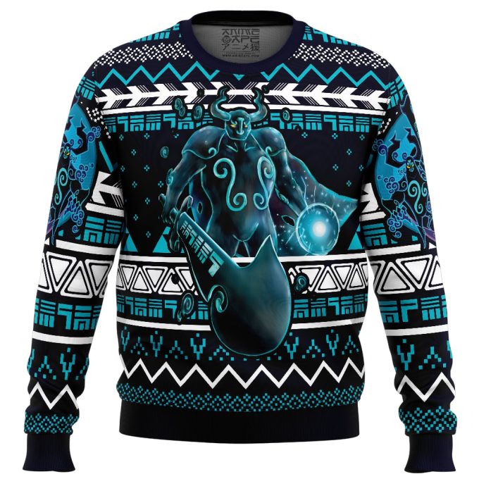 Get Festive With The Christmas Phantom Zelda Ugly Christmas Sweater - Perfect Holiday Gift! 2