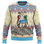 Get Festive with Promised Neverland Alt Ugly Christmas Sweater – Unique Anime-Inspired Design!