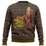 Get Festive with Street Fighter Ken Vs Blanka Ugly Christmas Sweater – Perfect for Gamers!