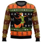 Get Festive with the Robin Hood Ugly Christmas Sweater – Perfect Holiday Attire!